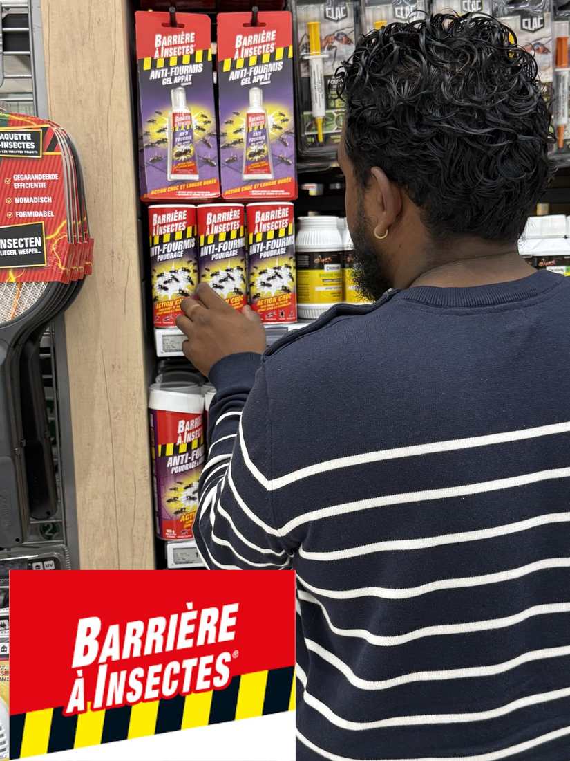Deven &mdash; mise en rayon Barri&egrave;re &agrave; Insectes